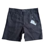 Bermuda Puro Linho - Preta