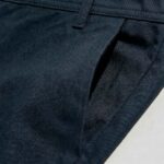 Bermuda Alfaiataria Sarja Peletizada - Preta