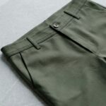 Bermuda Alfaiataria Sarja Peletizada - Verde Militar