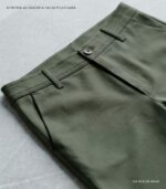 Bermuda Alfaiataria Sarja Peletizada - Verde Militar